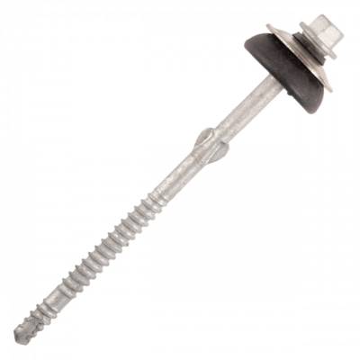 Vis fibres-ciment sommet onde support bois SCELL-IT - Ø6.5x130 mm TH8 - Inox A2 - Sachet de 100 - FTW-65130A2 - Maxoutil