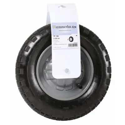 Roue gonflée standard PF 150 avec bande d'accrochage HAEMMERLIN - 309051401