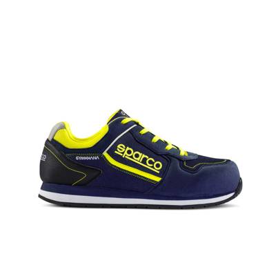 Chaussure de sécurité SPARCO Dani - S1P - Bleu/jaune - T.37 - GYMKHANA 07527 BMGF - 37 - S 24 BOSSI INDUSTRIE