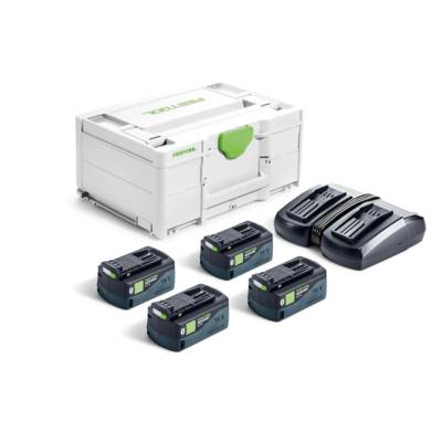 Set énergie SYS 18V 4XHP5.0/TCL6DUO - FESTOOL - 578681