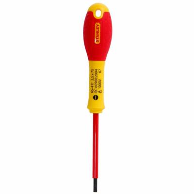Tournevis électricien isole 1000 v 3,5x75 mm FATMAX  - 0-65-411 - Maxoutil