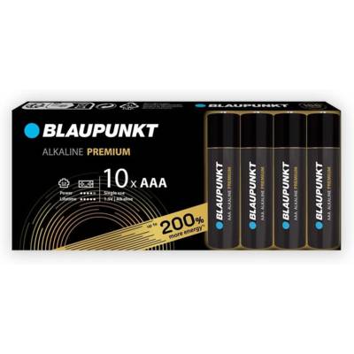 Piles AAA alcalines PREMIUM, paquet de 10