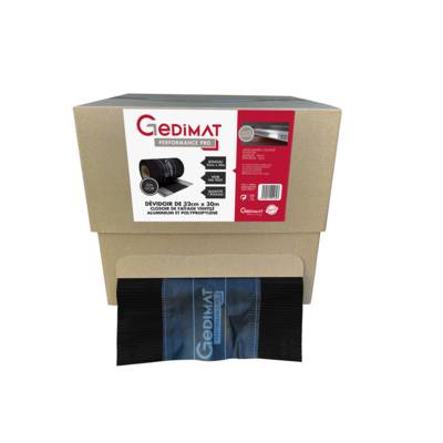 Closoir de faîtage 320 noir - dévidoir 30 x 0.320 m - Gedimat