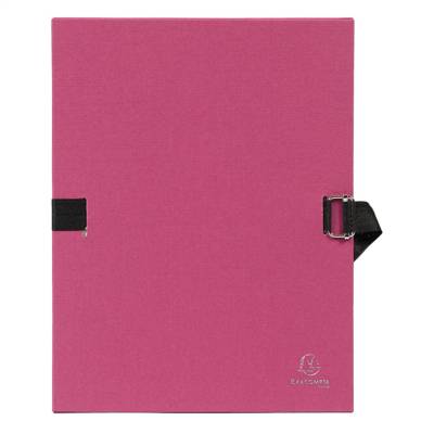 Chemise dos extensible papier - 24x32cm - Bordeaux