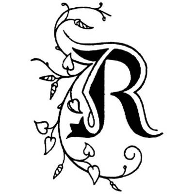 Sceau à vis carré avec manche en bois vernis ( Enluminé) - R