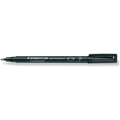 Marqueur permanent "Lumocolor 318F" pointe fine noir - STAEDTLER