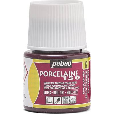 Flacon 45 ml Peinture P150 Porcelaine Coloris Rouge etrusque