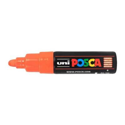 Marqueur pointe large conique PC7M OF Orange Foncé - POSCA