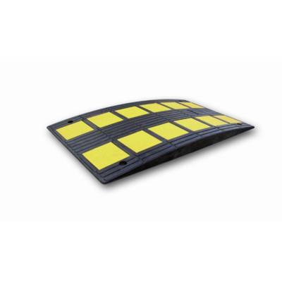 Coussin de ralentissement Safety VISO - noir et jaune - 900 x 500 x 50 mm - 25/30 km - SAFETY50JU - Maxoutil