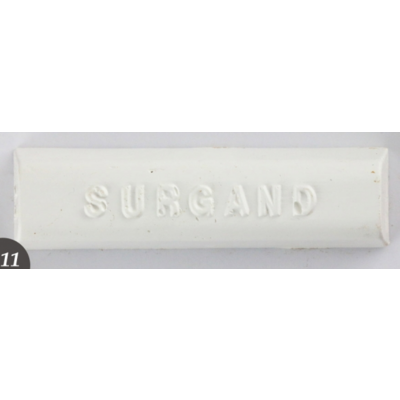 Bâton cire dure 10x8 RAL 9003 blanc signal SURGAND - boite 10 pièces - K0141008/RAL9003 - SURGAND S.A.