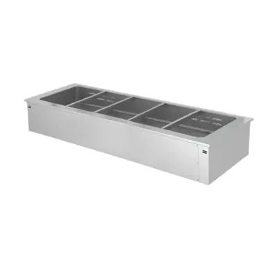 Bain-marie à air 5 GN1/1 à encaster - 622143 - Vauconsant