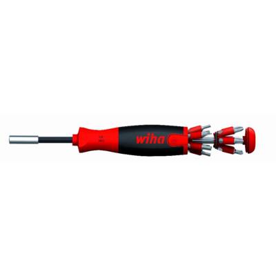 Tournevis Lift-Up WIHA 25 mm + 12 embouts intégrés - 38606 - Maxoutil