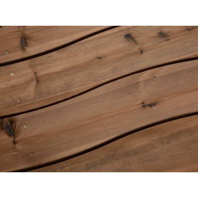 Lame de terrasse Pin rouge Double Flow - 27 x 145 mm L.4,20 m - Gedimat - SILVERWOOD