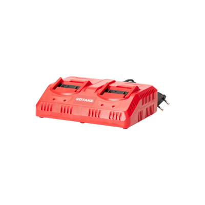Chargeur double 18v - ROTAKE - 18C4D - Maxoutil