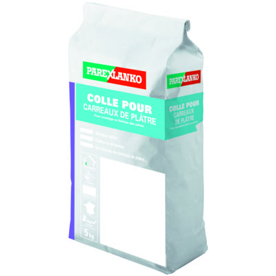 Colle pour CARREAUX DE PLATRE - sac de 5 kg - Gedimat - PAREXLANKO