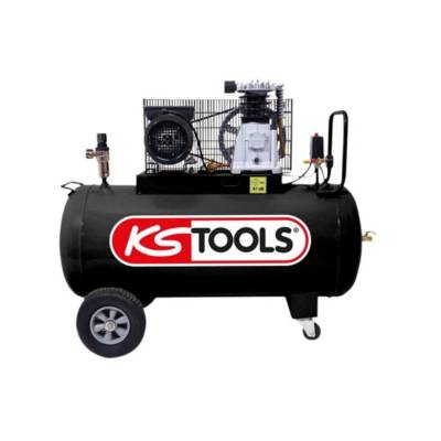 Compresseur sur cuve 200 L KS TOOLS 10 bar - 3 CV - 220 V Mono - 165.0805 - Maxoutil
