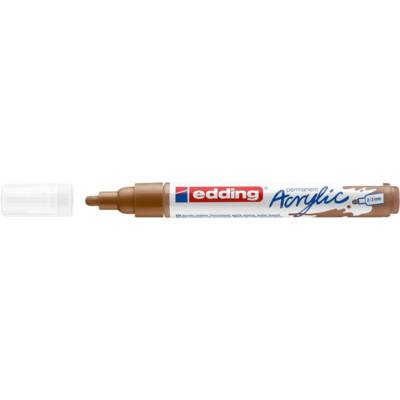 Marqueur acrylique moyen 5100 noisette 2-3 mm - EDDING