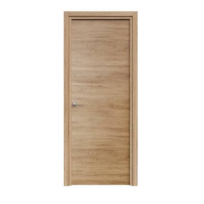 Bloc-porte alvéolaire SIANA décor chêne moyen Hui.72 à 100 mm - 204 x 83 cm - gauche poussant - Gedimat - MINGUELA