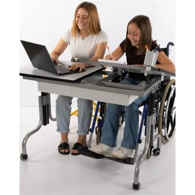 Table ergonomique PMR ARTÉMIS double plan - Héphaïstos