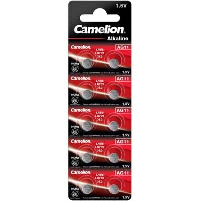 Pack de 10 piles Camelion Alcaline AG11 0% Mercury/Hg