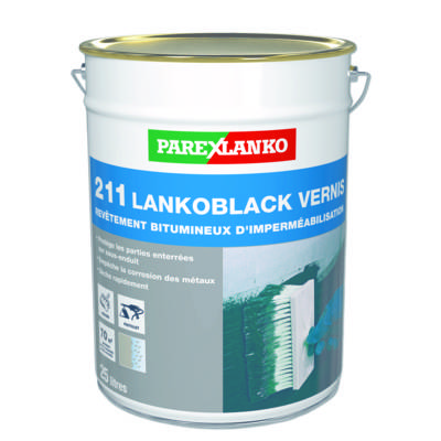 Enduit bitumeux 211 LANKOBLACK VERNIS - Gedimat