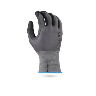 Gant tricoté nylon travaux de précision gris - Gedimat