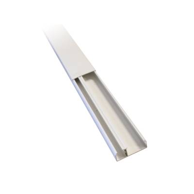 Moulure bicanale blanc 50x20mm - 2m - Gedimat - DEBFLEX