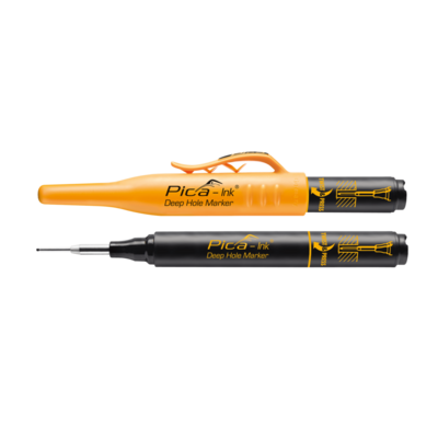 Marqueur pour trous profonds Pica Ink - Noir - PICA - 150/46