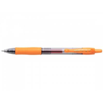 Stylo roller G-2 07 encre gel pointe moyenne orange - Pilot