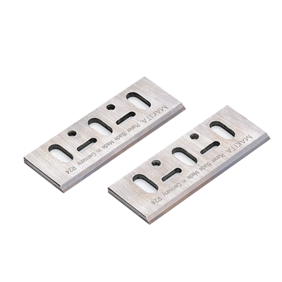 Jeu de 2 fers de rabot MAKITA - réaffûtables - 82 mm - D-16346
