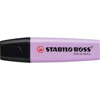 Surligneur BOSS ORIGINAL Pastel Pointe Biseautée 2 - 5 mm Lilas Pastel