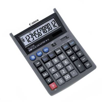 Calculatrice TX-1210E Portable 12 chiffres - CANON