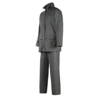 Ensemble de pluie de travail GUPPY olive - Gedimat