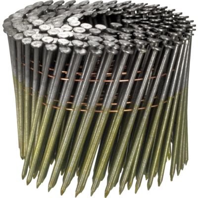 Clous en rouleau plats annelés clair - Ø 3.1 X 90 mm - Boite de 4050 - SENCO - HL29APBF - Maxoutil