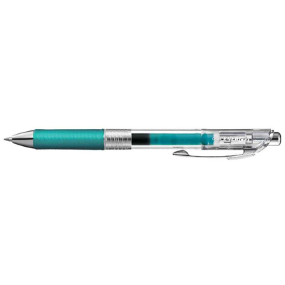 Stylo Roller encre gel rétractable ENERGEL PURE BL77 Pointe 0,7 mm turquoise