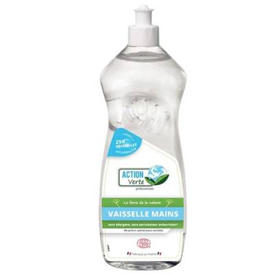 Flacon 1L liquide vaisselle main ECOCERT
