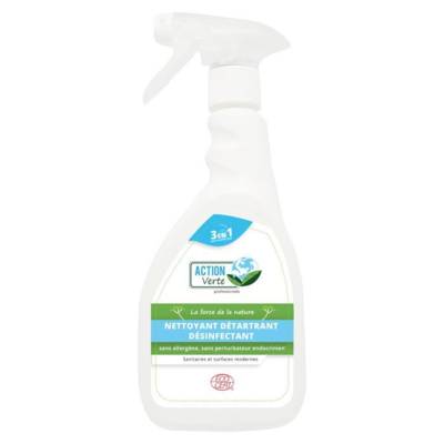 Spray 500 ml nettoyant désinfectant détartrant multi-surfaces ECOCERT