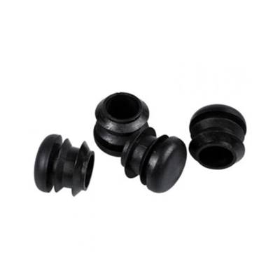 Embout rond rentrant plastique noir Ø22 mm - Gedimat - NORAIL