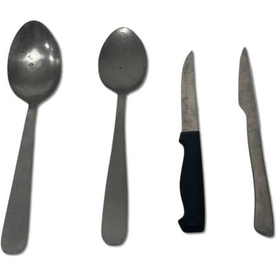 4 4 Couverts Taille S Inox - Vesto