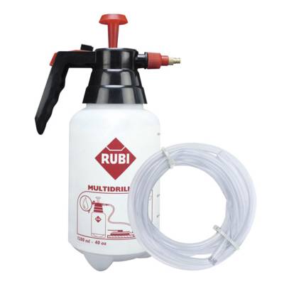 Réservoir + tuyau d'arrosage guide multidrill - Gedimat - RUBI