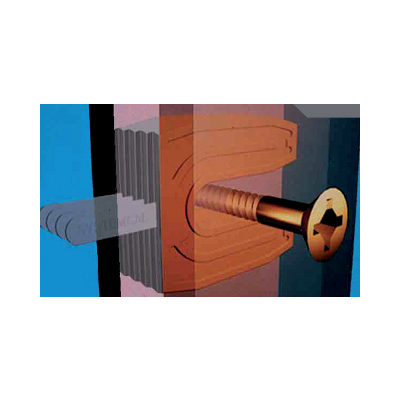 Cale fourchette 702 PRUNIER SAS - Neutre - 30x80 mm pour vis de Ø7 mm - Boite 1000 - SCJP702 - PRUNIER SARL