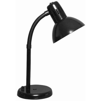 Lampe de table "FLEXIBLE" faible consommation d'énergie H 40 cm NOIR