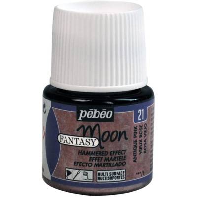 Flacon 45ml Peinture Fantasy Moon à effet martelé VIEUX ROSE