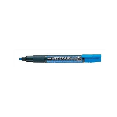Marqueur "WET ERASE SMW26", pointe biseautée, bleu largeur du tracé: 0,6 4,0 mm