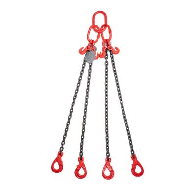 Elingue chaîne 4 brins Ø10 mm - 3 m - Gedimat