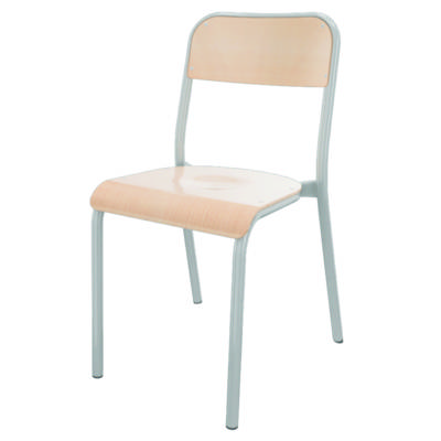 Chaise TRÉVISE 4 pieds assise et dossier bois Blueprotech® piètement