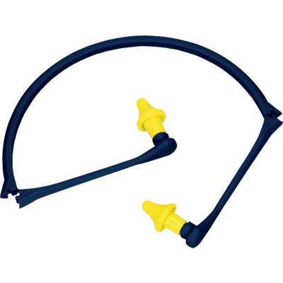 Bouchons d'oreilles reliés par arceau pliable - SNR 27 DB - boîte de 20 sachets - Gedimat - DELTA PLUS