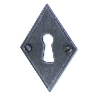 Ensemble Entraygues BRIONNE fer grise Clé L sur rosace 20125 46x69x3 - vis 2.5x10 - ROZ-V.6259011SP - Maxoutil