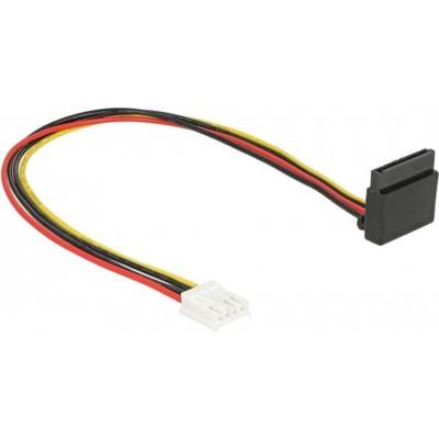 Câble d'alimentation interne Floppy 4Pin Bu > SATA 15Pin Bu 0.30m