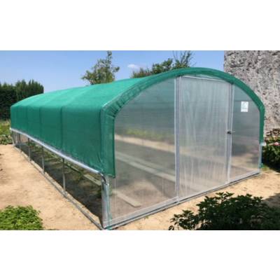 Ombrage pour serre de 4 m à 4,5 m de large - longueur 3,00 m - Serres Tonneau